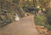 William Merrit Chase, Im Park Ein Seitenweg